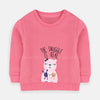 B.X The Snuggle Is Real Bear Print Pink Sweatshirt 8336
