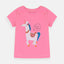 B.X So Fancy Unicorn Pink Top 7403