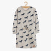 LS Save The World Horses Print Grey Dress 8354
