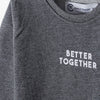 51015 Better Together Dark Grey Sweatshirt 8368