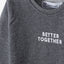 51015 Better Together Dark Grey Sweatshirt 8368