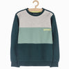 51015 Super Fast Block Green Sweatshirt 8374