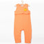 51015 Aplic Apple Sleeveless Orange Romper 8381