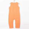 51015 Aplic Apple Sleeveless Orange Romper 8381