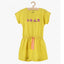 LS ROAR Print Yellow Frock 8388