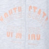 LS Youth State Grey Zipper Hoodie 8399