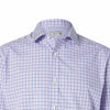 TRG Tailored Fit Tattersal Blue Check Shirt