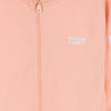 LS Love Our Planet Style Sleeves Peach Mock Neck Zipper 8406