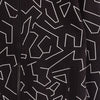 5.10.15 Zig Zag Black Mock Neck Zipper 13478