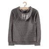 LS Game Over Melange Grey Zipper Hoodie 8422