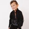 51015 Mars Shoulder Future Tape Black Mock Neck Zipper 8435