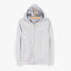 LS Signs Print Grey Zipper Hoodie 8436