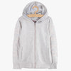 LS Game Over Sleeves Light Grey Zipper Hoodie 8449