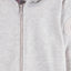 LS Game Over Sleeves Light Grey Zipper Hoodie 8449