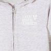 L&S Make Today Awesome Grey Fleece Zipper Hoodie 14541