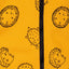51015 Hedgehog Fleece Mustard Zipper Hoodie 8467