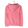 LS Mini Logo Pink Zipper Hoodie 8475