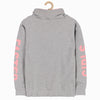LS Run Print Grey Hoodie 8480