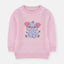 B.X Unicorn Elephant Print Pink Sweatshirt 8485
