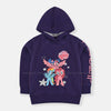 B.X Little Pony Print Purple Hoodie 8496