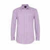 DJ Blend Purple Check Cotton Rich Casual Shirt 8871