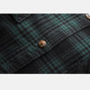 TRG Green Check Casual Shirt