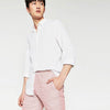 ZR Man White Linen Shirt