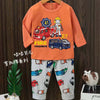 JJ Fire Engine 41 Peach 2 Piece Trouser Set 8604