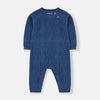 FF Twist Cadet Blue Knitted Romper 8675