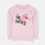 B.X Embroidered Pink Panther Pink Sweatshirt 8687