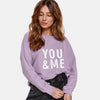 TS You And Me Lavender Terry Sweatshirt 8713