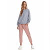 TS Loose Style Plain Grey Light Fleece Sweatshirt 8714