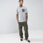 AF Grey Contrast Pocket Tee Shirt #216