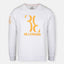FVR Billionare Embroided Bone White Terry Sweatshirt 8768