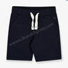 ZY Plain Navy Blue Terry Shorts 8797