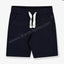 ZY Plain Navy Blue Terry Shorts 8797