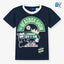 MC BEAT BOY SHOW Navy Blue T-Shirt & Shorts 8934