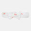 BC Orange Printed White Head Band 8971