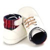 valen High Hop White Sneakers with Red Check 2112