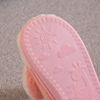 Rabbit Ears Fluffy Warm Peach Slippers 8158