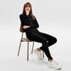 OLY Kendell Faded Grayish Black Zip Bottom Skinny Fit Denim 3411