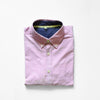 TRG Oxford Cotton Button Down Pink Casual Shirt