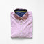 TRG Oxford Cotton Button Down Pink Casual Shirt