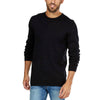 KB Round Neck Soft Knit Black Sweater