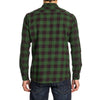 QS Men's Yardbite Buffalo Long Sleeve Green Plaid Shirt