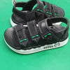 Zarza 3 Strap Black Sandals 10828