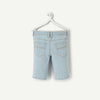 TAO Side Stripe Superlative Bermuda Denim Shorts