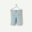 TAO Side Stripe Superlative Bermuda Denim Shorts