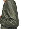ZR Man Faux Leather Jacket Green