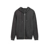 ZR Man Anthracite Grey Zipper with Hood Soft Textured Fabric (New Design)